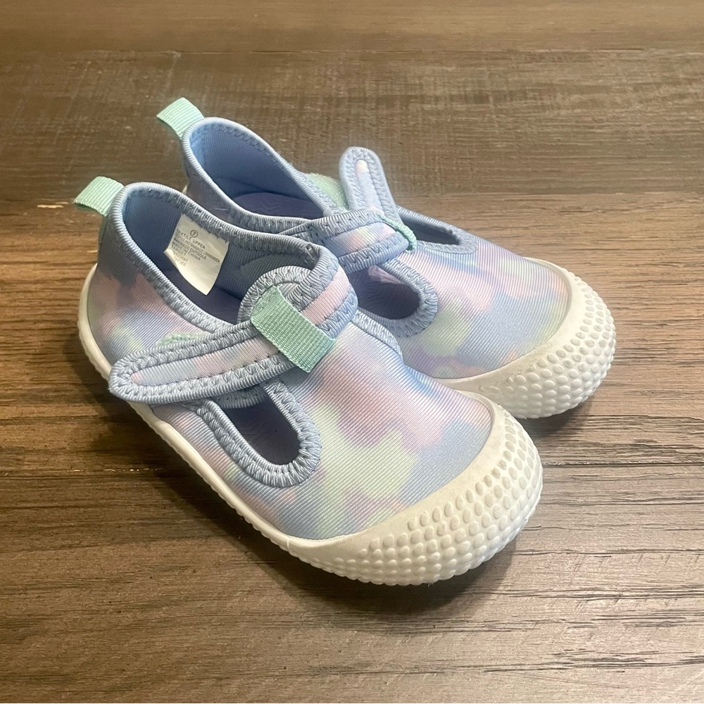 Cat & Jack Pastel Tie-Dye Water Shoes